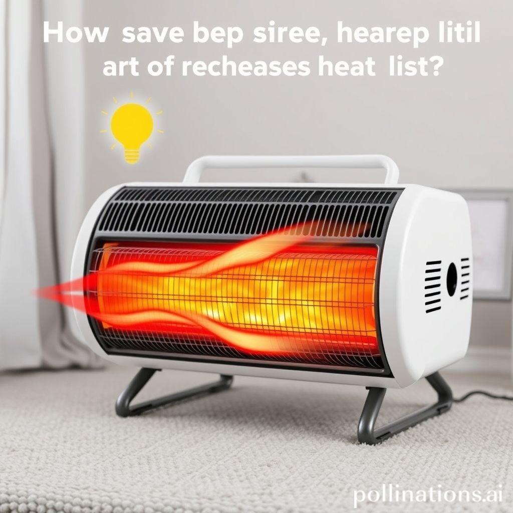 How To Save Energy With An Infrared Portable Heater?